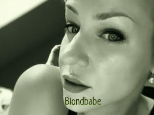 Blondbabe