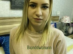 Blonddwomann