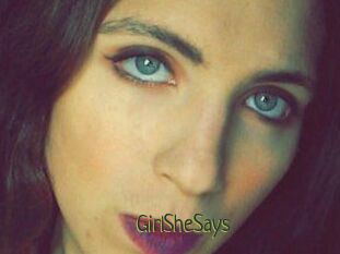 GirlSheSays