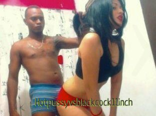 Hotpussyvsblackcock11inch