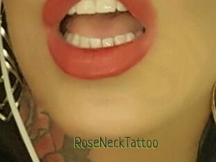 RoseNeckTattoo