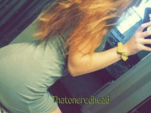 Thatoneredhead